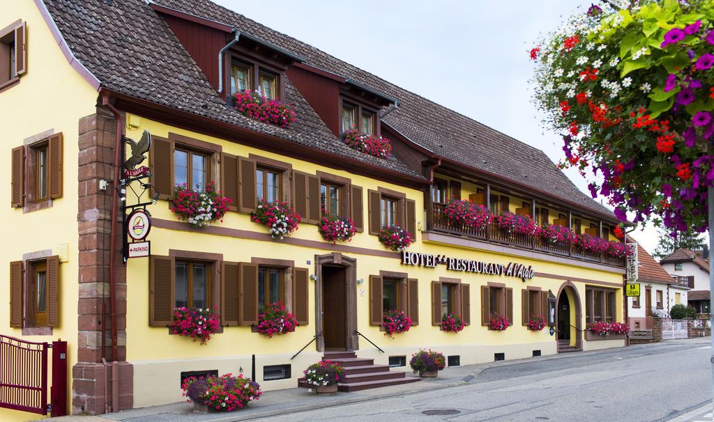 Restaurant A L'Aigle Hotel Wimmenau Exterior photo
